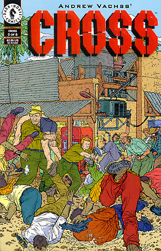 Andrew Vachss' CROSS #0 'EXTRACTION' - Cover art by Geofrey Darrow 