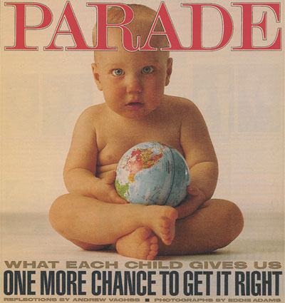 PARADE June 16, 1991 - cover photography by EDDIE ADAMS